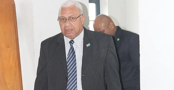 Suspended Leader of Opposition, Voreqe Bainimarama. Photo: Ronald Kumar