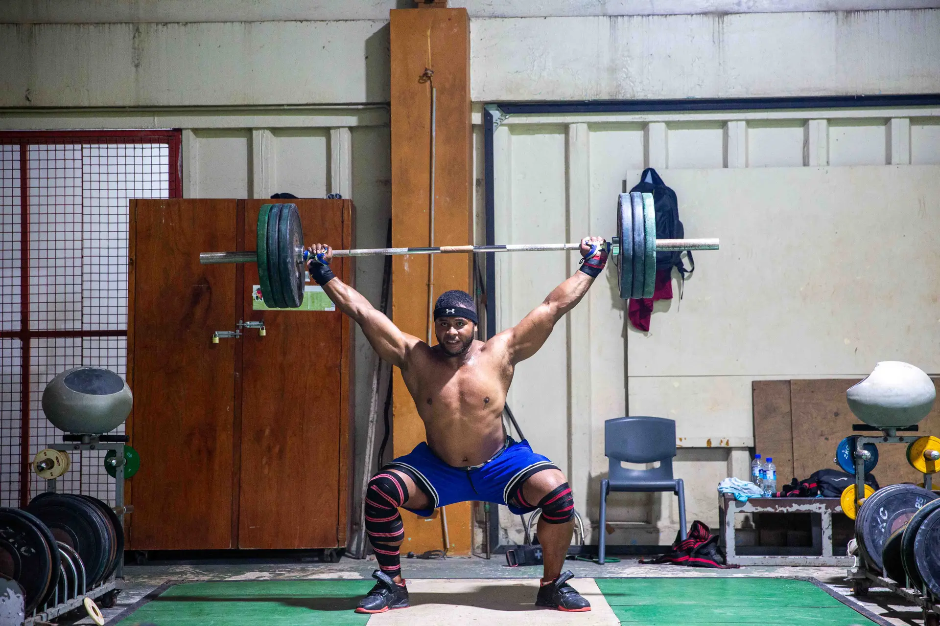 Taniela Rainibogi during a training session on October 12, 2026. 