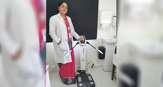 Body Composition Machine.