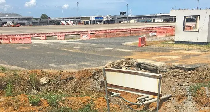 A view of Nadi International Airport tarmac. This image was taken in recent weeks. Photo: Frederica Elbourne