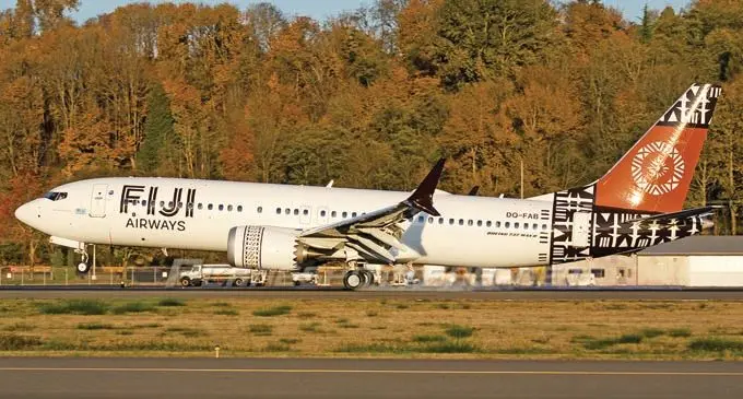 A Fiji Airways Boeing 737-800 DQ-FJG. Photo: Airplane Pictures