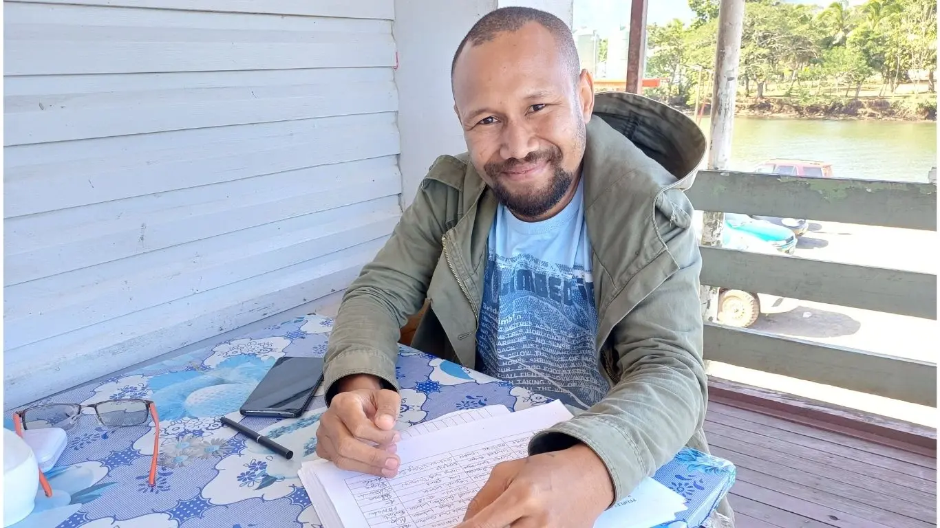  People's Star Network party acting general secretary Eliki Raloka Dakuitoga in Labasa on July 29, 2026. 