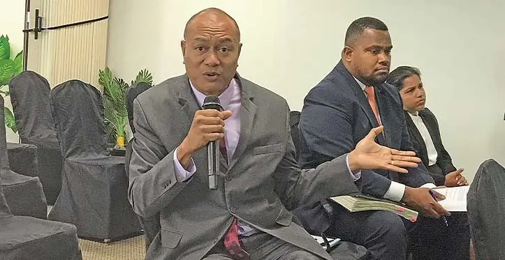 Acting Commissioner of the Fiji Independent Commission against Corruption, David Toganivalu. Photo: Jone Salusalu