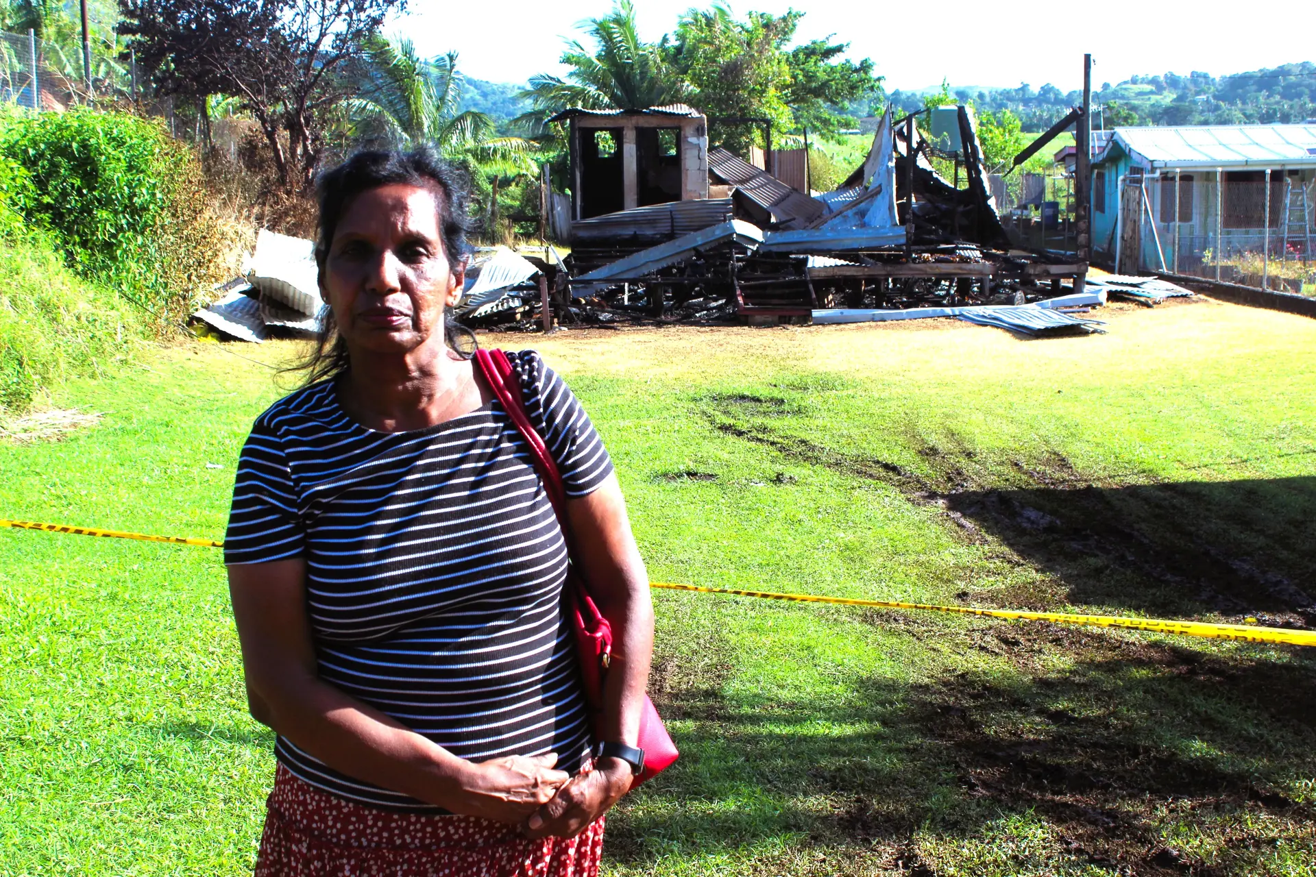 House fire, elderly perishes, damages, rebuild, Labasa