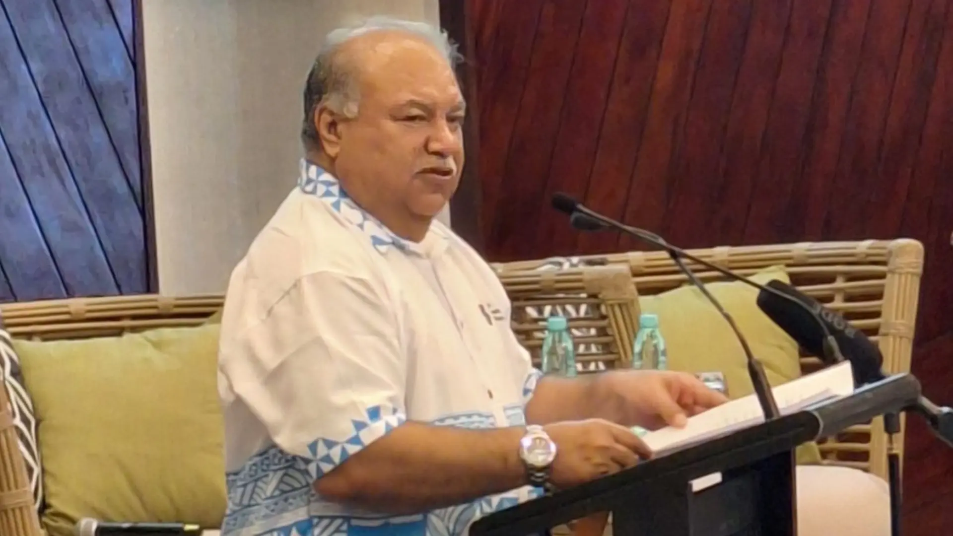 Pacific Islands Forum (PIF) secretary general Baron Waqa
