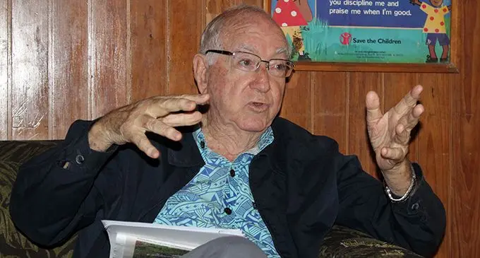 Father Kevin Barr on June 20, 2019.  Photo: Simione Haravanua