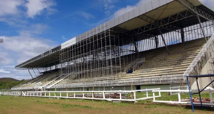 The Lawaqa Park Stadium in Sigatoka. 