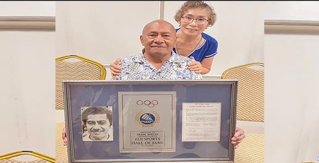 Sotutu honoured as he reflects on a lifetime of service to Athletics Fiji