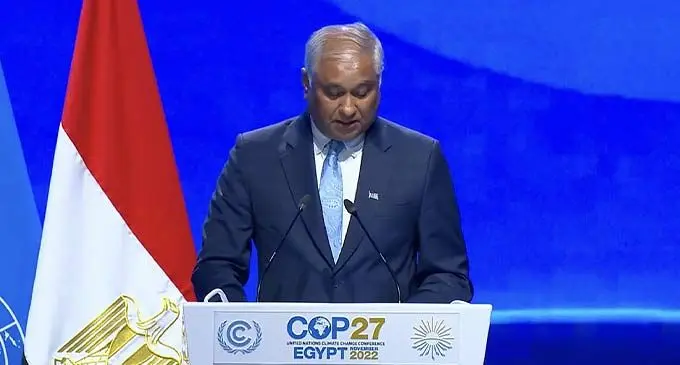 Fiji’s Permanent Representative to the United Nations Satyendra Prasad.