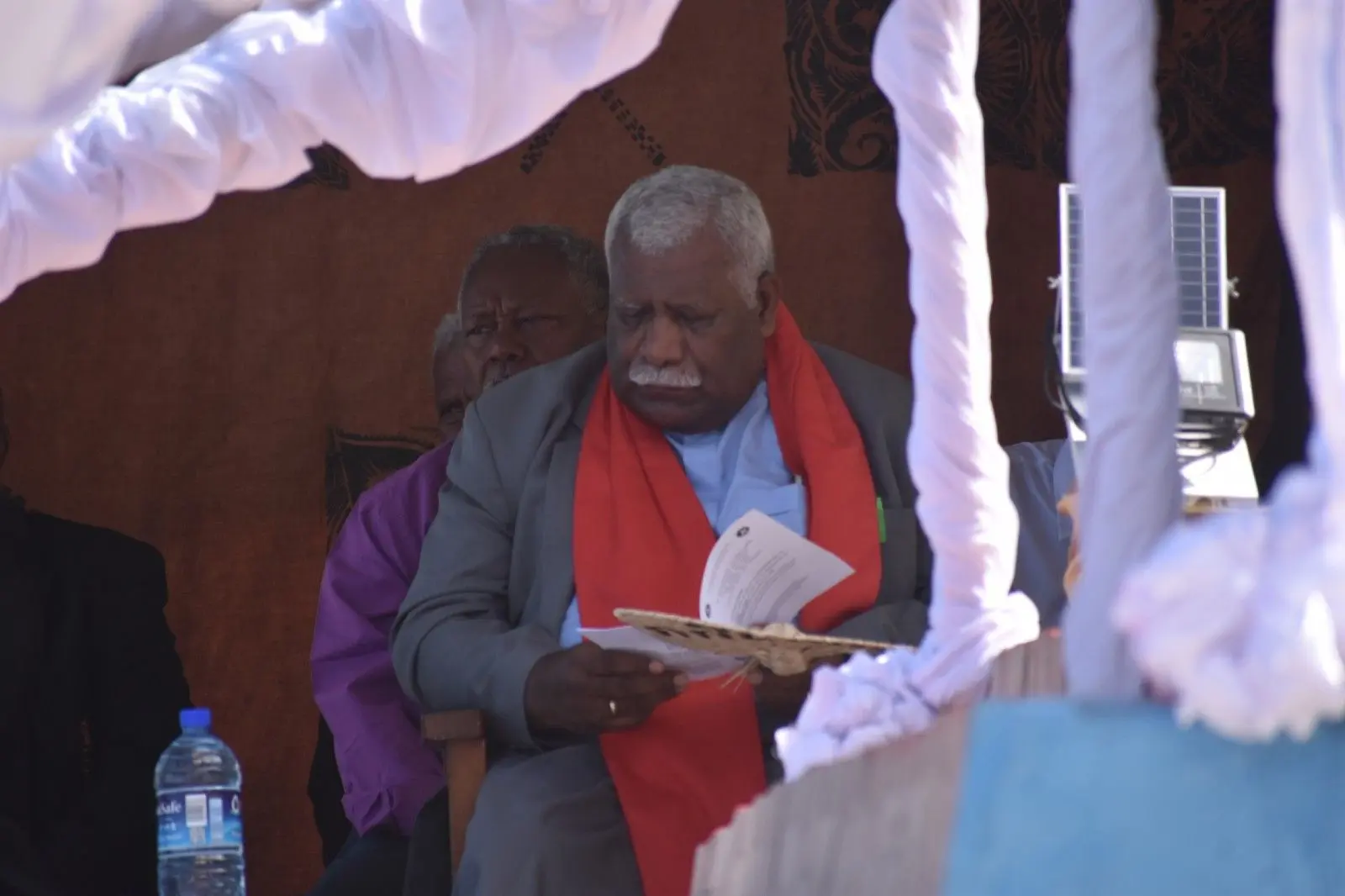 Outgoing President of the Methodist Church of Fiji, Reverend Ili Vunisuwai. Photo: Jone Salusalu