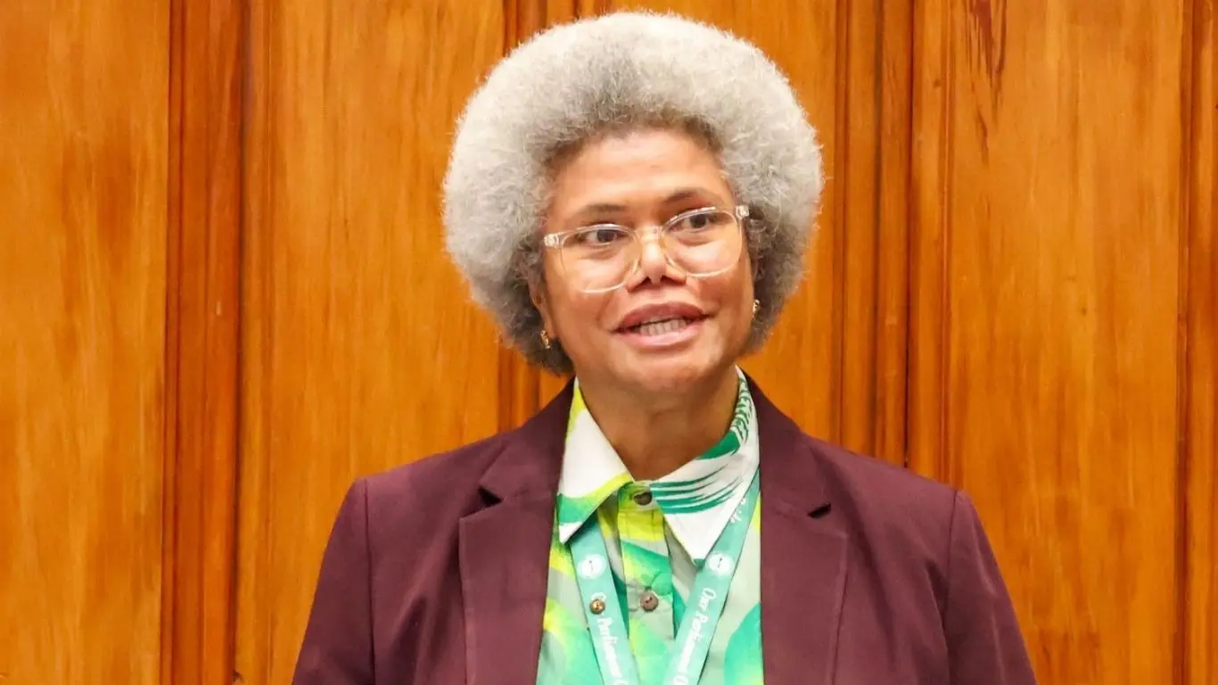 Committee member on Foreign Affairs and Defence Lenora Qereqeretabua