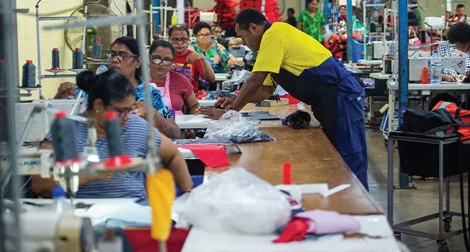 The Southern Hemisphere's largest manufacturer of lifejackets, Peformance Flotation Development Fiji Limited in Nabua, suffered a setback of 14 days delay in shipment, because of port congestion. Photo: Leon Lord