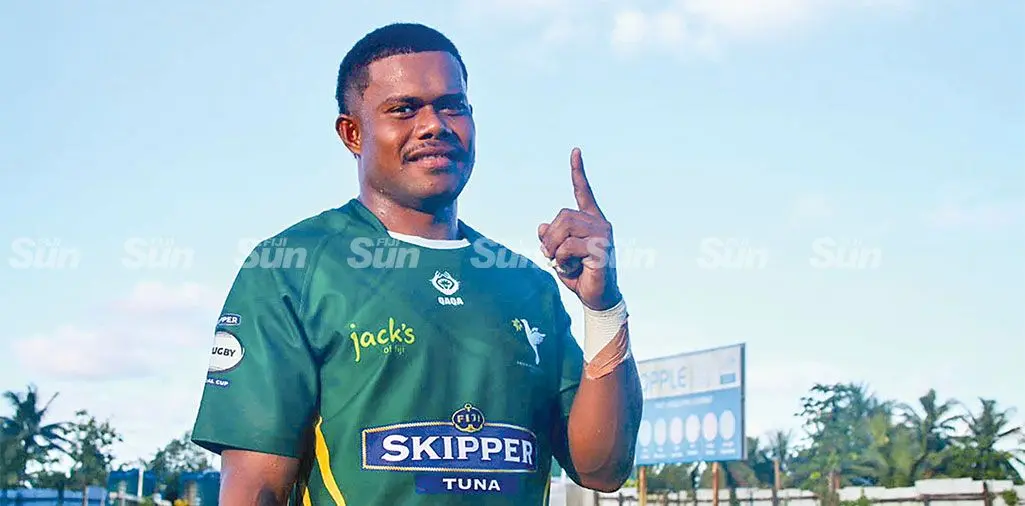 Tailevu player Inoke Rokocati.. Photo: Ioane Asioli