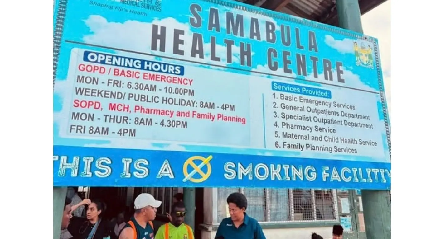 Samabula Health Centre in Suva.