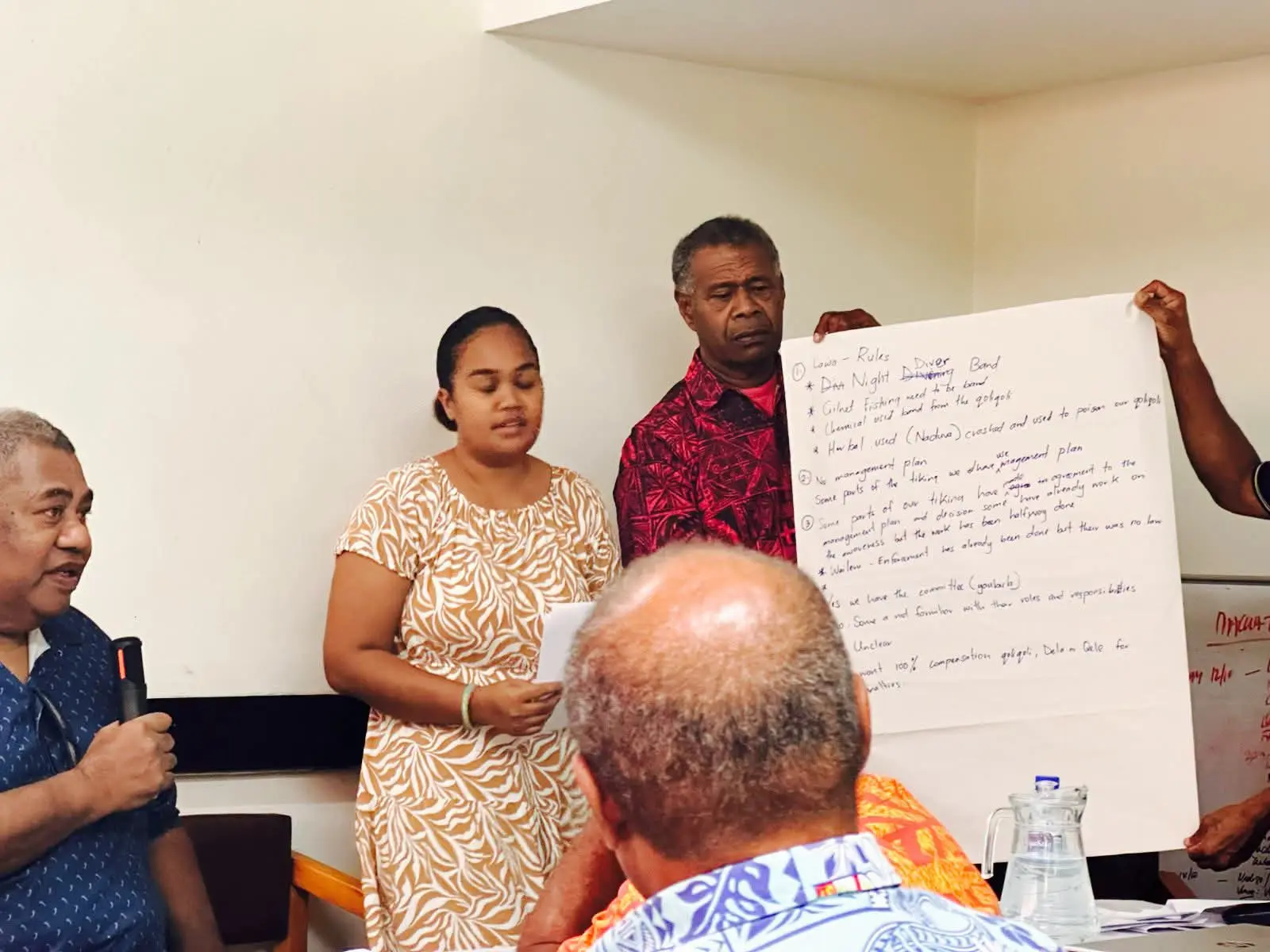 People involved in the fishing sector gathered for the consultation in Labasa on October 12, 2026. 