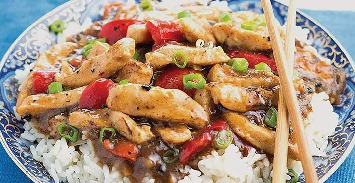 Chicken with Black Bean Sauce
