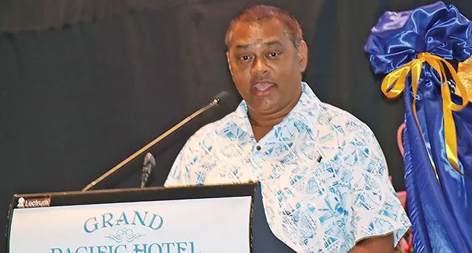 Fijian Media Association general secretary Stanley Simpson. Photo: Jone Salusalu
