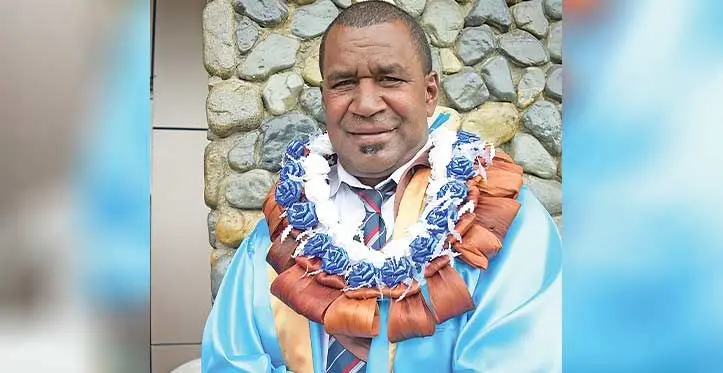 2023 Vuli-ni-Sausauvou graduate Ratu Isoa Roqonadovu, 54, on August 4, 2023. Photo: Ronald Kumar