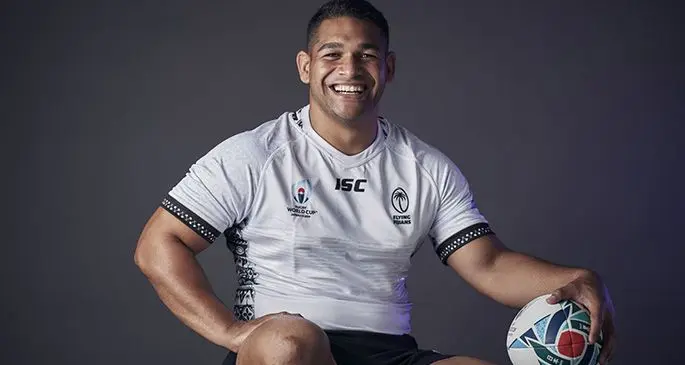 Fiji Airways Flying Fijians hooker Sam Matavesi believes playing the Tier 1 nations regularly is going to lift the Flying Fijians. Photo: Rugby World Cup 2019