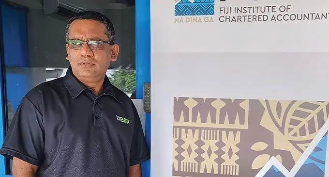 Fiji Institute of Chartered Accountants president Rajeshwar Singh.