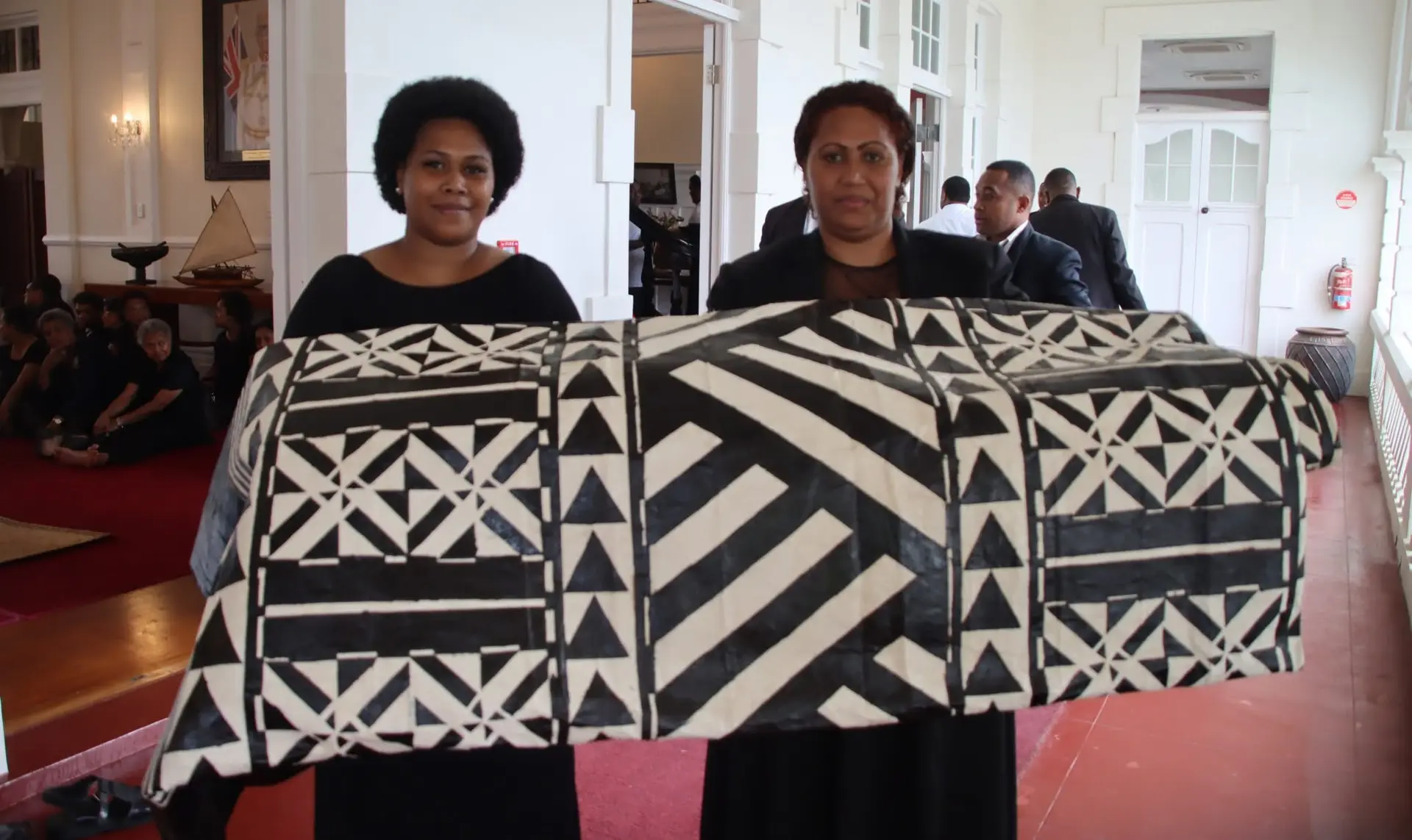 The delegation conveyed their condolences and shared in the mourning following the death of former President Ratu Epeli Nailatikau, the Tui Kaba.