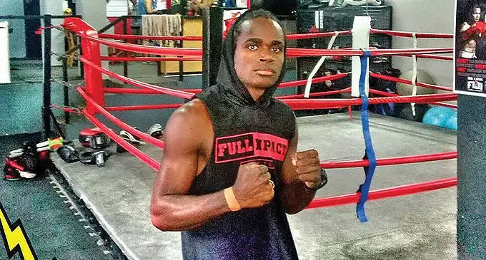 Super welterweight boxer Roy Ser in Port Vila, Vanuatu.