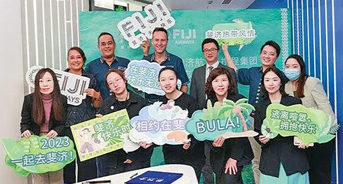 Tourism Fiji, Fiji Airways and Trip.com, a leading global travel service provider, signed a three-year strategic memorandum of understanding recently