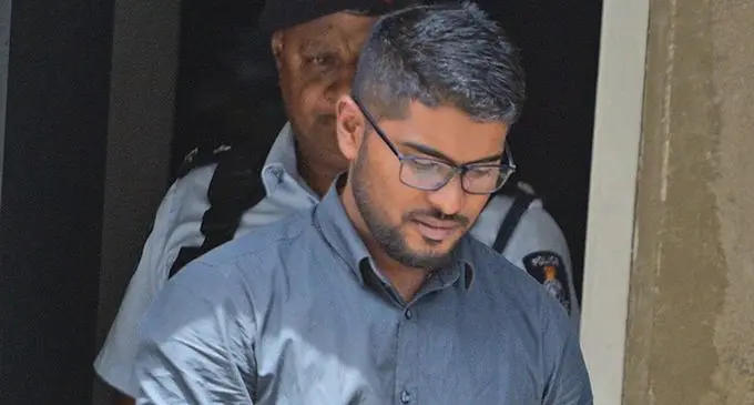 Rajiv Padyachi outside High Court.  Photo: Ronald Kumar