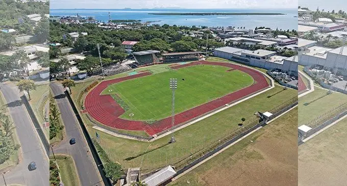 A birds eye view of Churchill Park in Lautoka on May 24,2022. Photo: Mohit Lal.