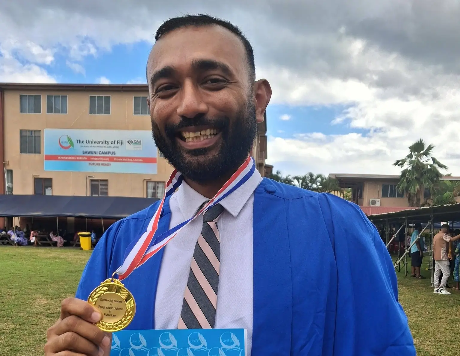 The British American Tobacco Fiji Head of Corporate and Regulatory Affairs Christopher Chand.