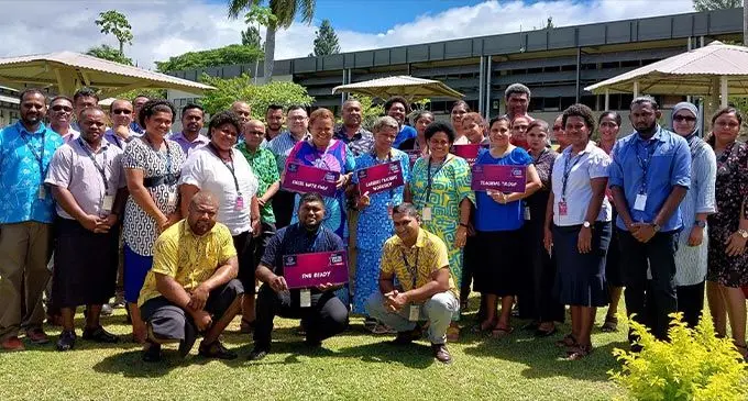 Participants at the FNU Ba Campus Careers Teachers Workshop