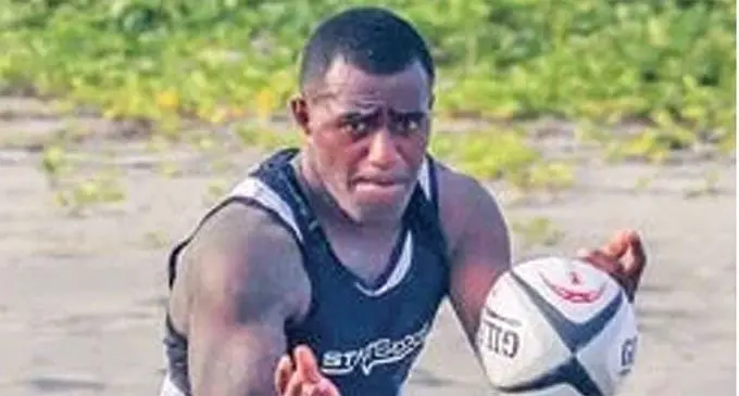 Filipe Sauturaga during a team training session at the Sigatoka sand dunes on October 29, 2021.  Photo: FRU Media