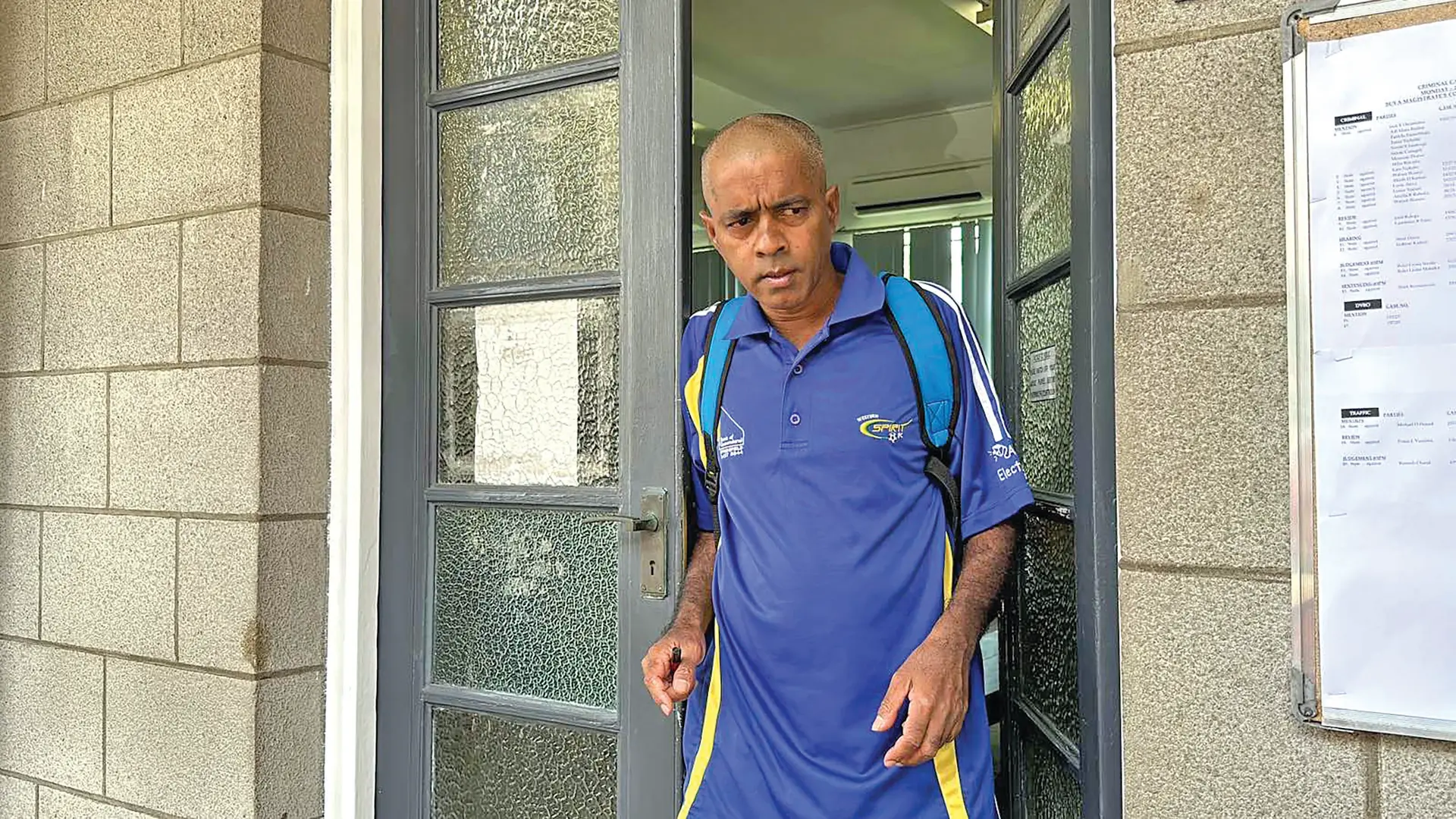 Former teacher Kishore Kumar.