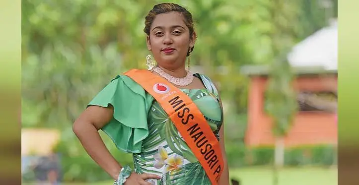 Queen contestant Miss Nausori Plaza Priyashna Payal Prasad. Photo: Ronald Kumar