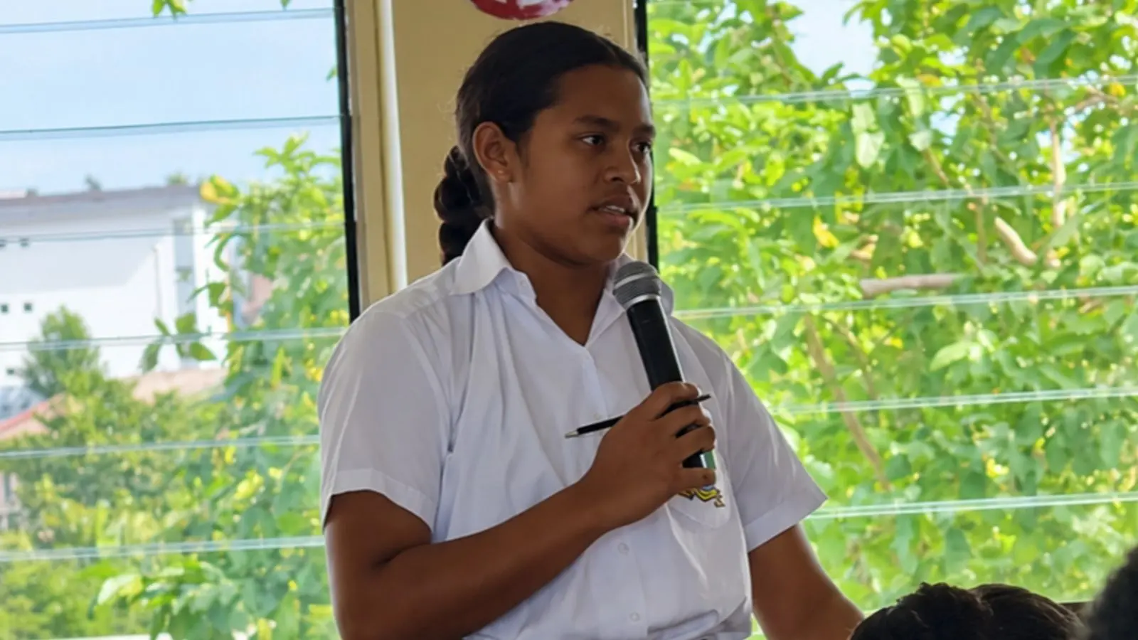 Jai Narayan College deputy head girl Hefrani Matavou.