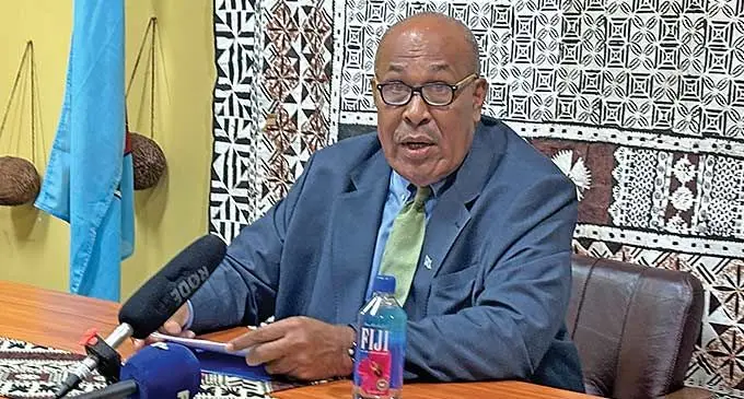 Minister for iTaukei Affairs Ifereimi Vasu. Photo: Inoke Rabonu