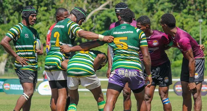 Action from the 2021 FMF Malomalo Sevens at Lawaqa Park, Sigatoka