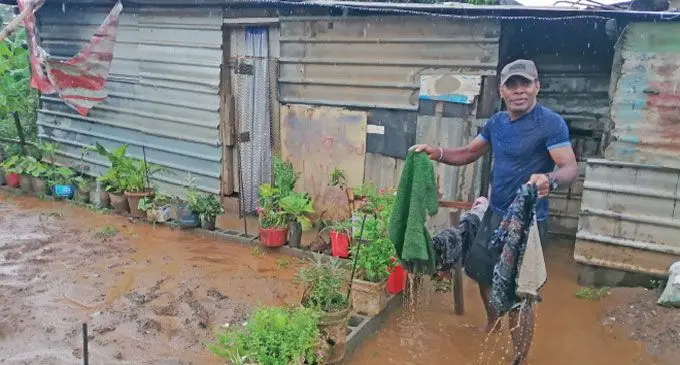Ratu Baleidreima at his home at Nawaijikuma Settlement in Nawaka, Nadi. Photo: Mereleki Nai