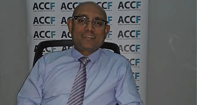 Accident Compensation Commission Fiji (ACCF) chief executive officer Parvez Akbar. 