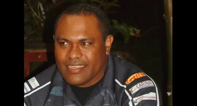 Nadroga Rugby president, Jikoibau Matawalu. 