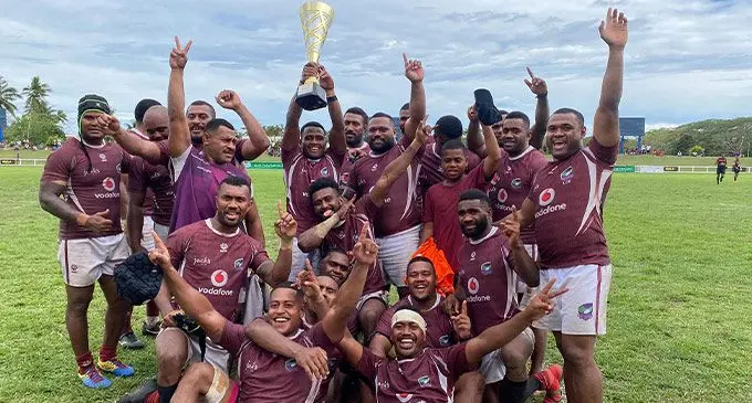 Lautoka Maroon has retained the Vodafone Vanua Challenge trophy after beating Northland  24-18 at the Lawaqa Park, Sigatoka today. Photo: FRU Media