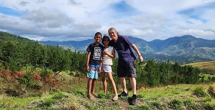 Stefan Phang at the Nausori Highland.