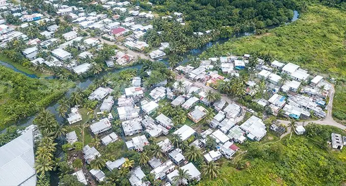 Nanuku Settlement, Vatuwaqa in Suva. Photo: Leon Lord