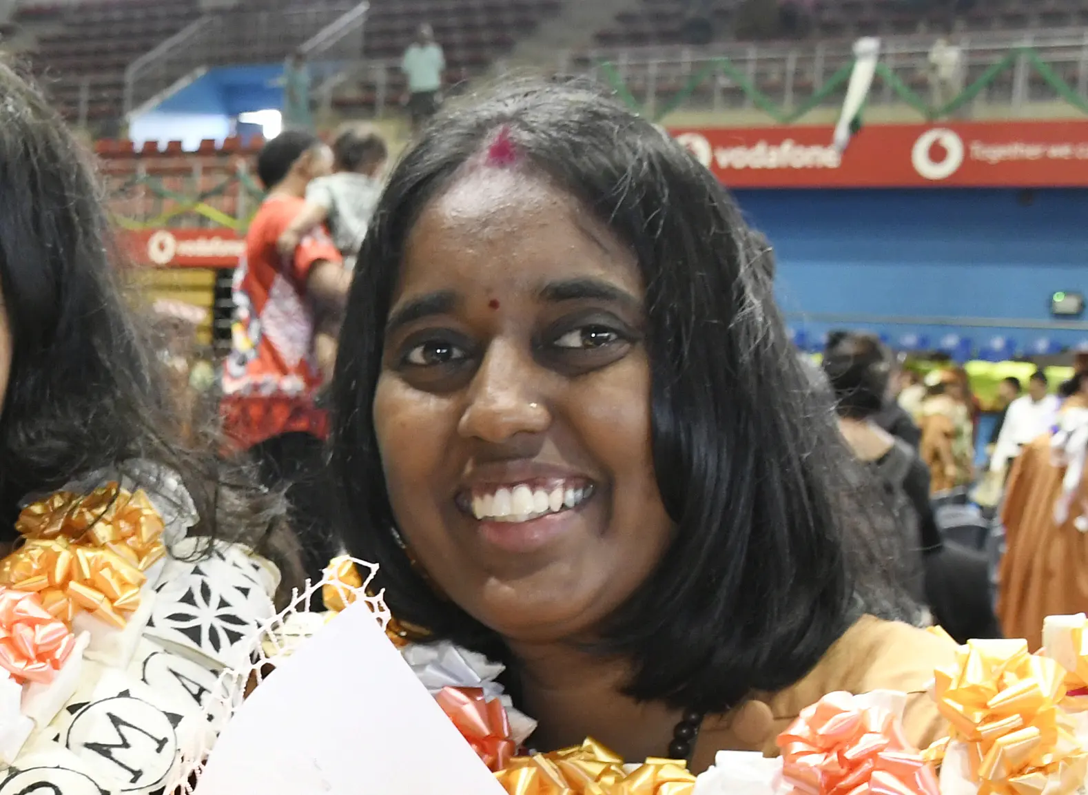 Kriti Chand, 36, after the USP graduation on April 16, 2026.