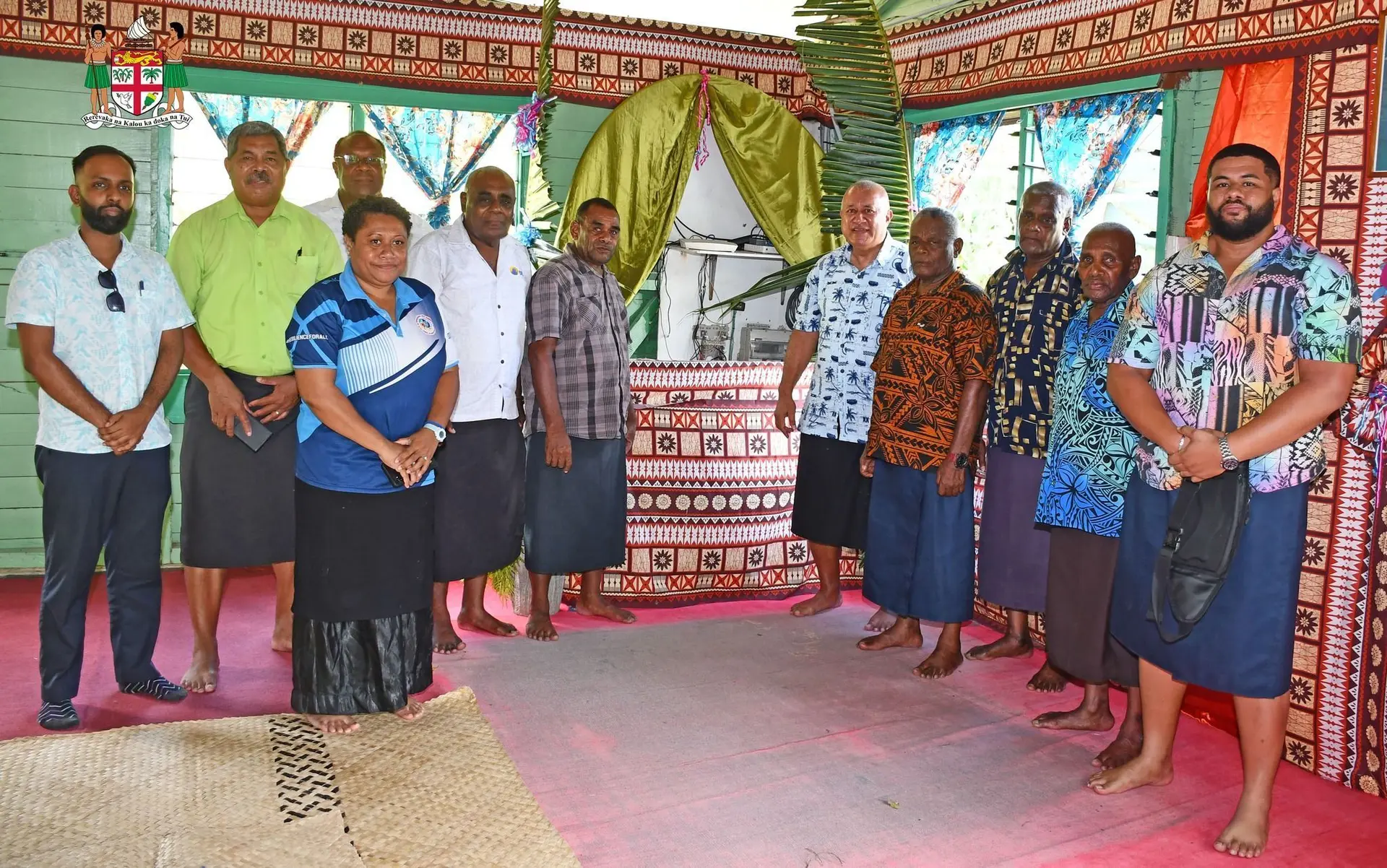The Minister for Policing and Communications, Hon. Ioane Naivalurua.