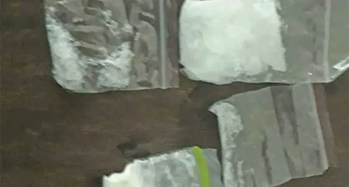 Hard drugs allegedly sold on the street. Photo: Fiji Police Media Cell