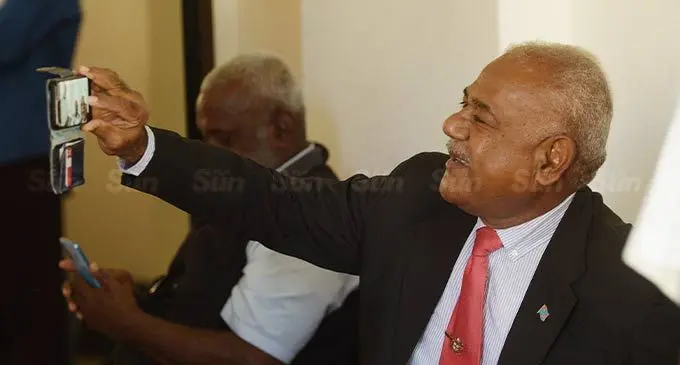 SODELPA member of Parliament, Simione Rasova, outside High Court on September  6, 2022. Photo: Ronald Kumar