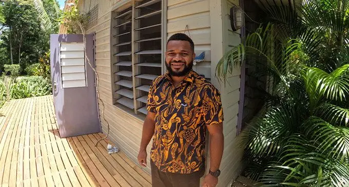 Myola Plantation Fiji manager Sekove Nabogi Wara. Photo: Sosiveta Korobiau