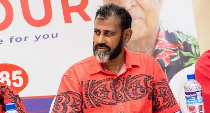 Fiji Labour Party candidate Jamal Khan.
