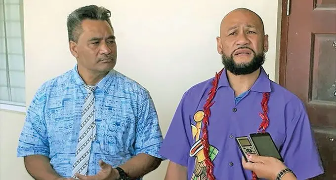 Lema’i Faioso Sione (left) and Malele Atofu Paulo. Photo: RNZ